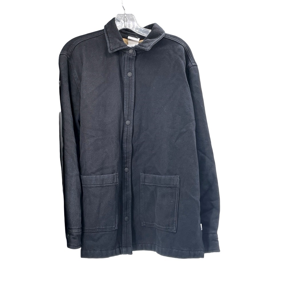 The North Face Shirt Jacket Large Black NWOT